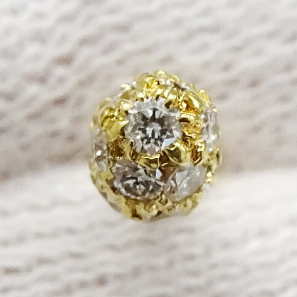 TIFFANY Authentic Gold Diamond Teardrop Necklace